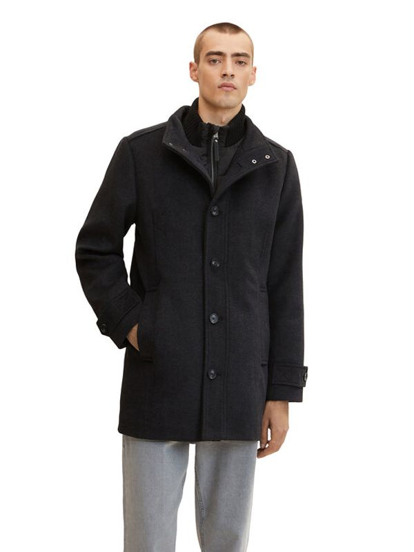 Tom Tailor Tom Tailor Преходно палто 1032506 Черен Regular Fit