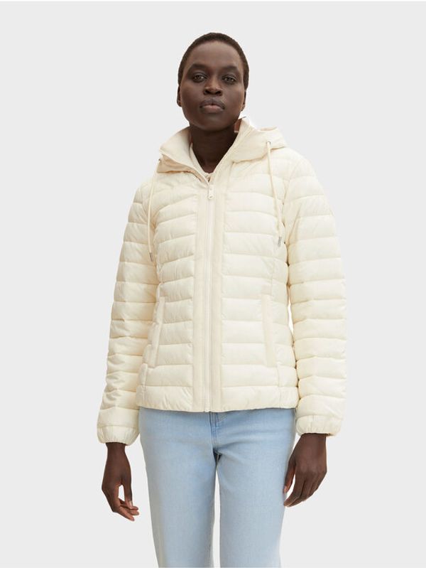 Tom Tailor Tom Tailor Пухено яке 1031317 Бежов Regular Fit