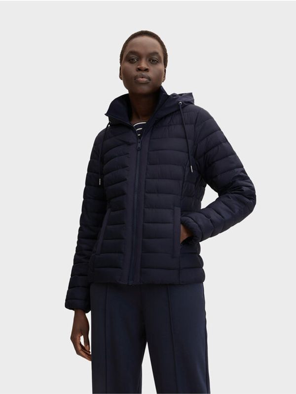 Tom Tailor Tom Tailor Пухено яке 1031317 Тъмносин Regular Fit