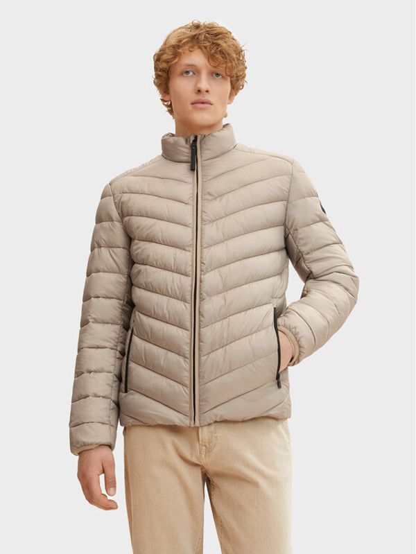 Tom Tailor Tom Tailor Пухено яке 1031474 Бежов Regular Fit
