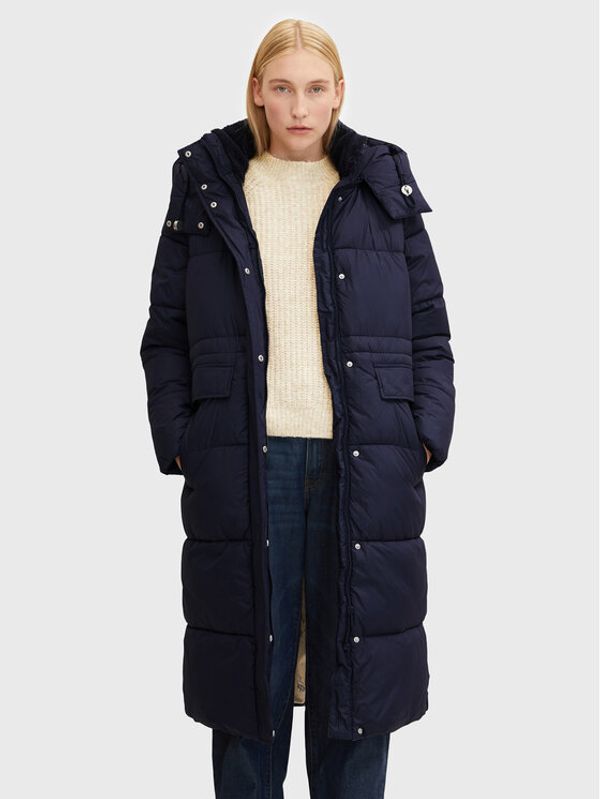 Tom Tailor Tom Tailor Пухено яке 1032504 Тъмносин Regular Fit