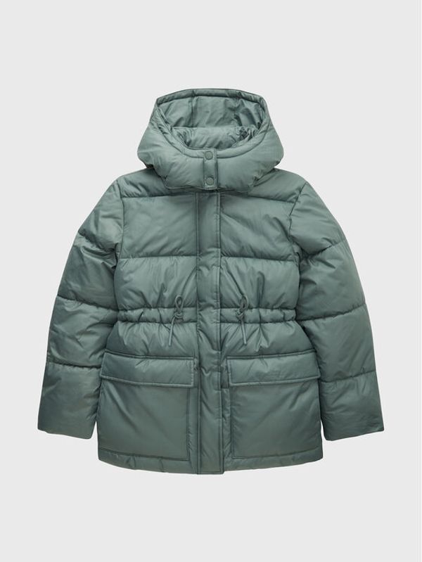 Tom Tailor Tom Tailor Пухено яке 1033324 Зелен Regular Fit