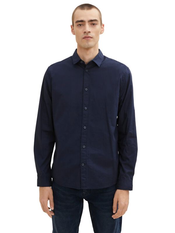 Tom Tailor Tom Tailor Риза 1033713 Тъмносин Regular Fit