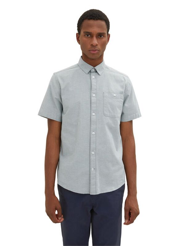 Tom Tailor Tom Tailor Риза 1034892 Зелен