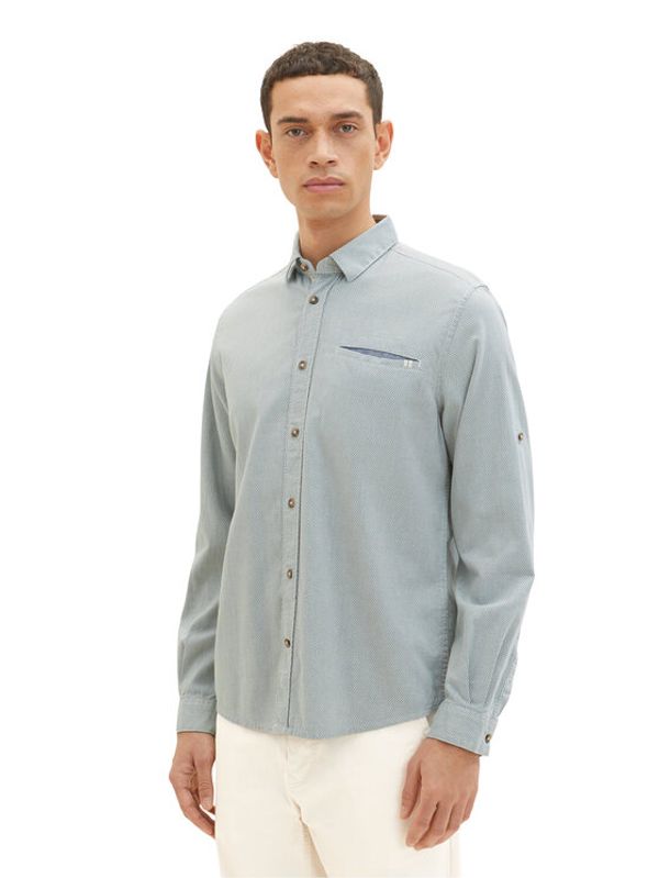 Tom Tailor Tom Tailor Риза 1034895 Зелен