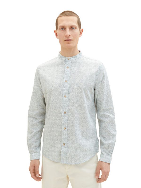 Tom Tailor Tom Tailor Риза 1034903 Зелен Regular Fit