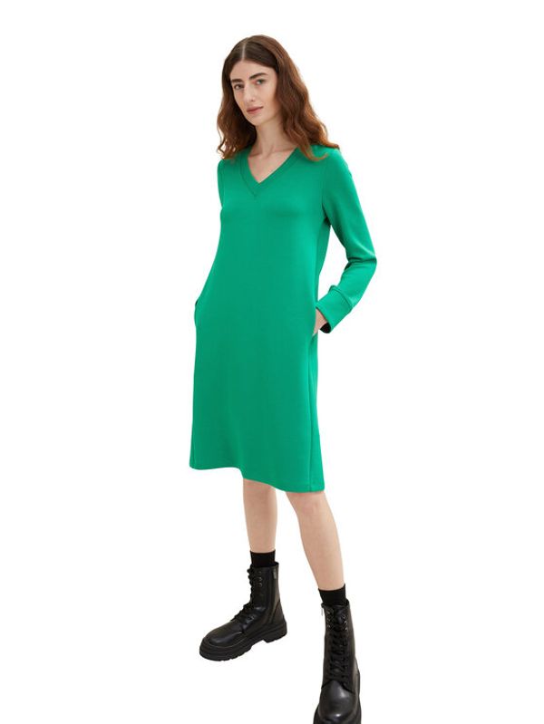 Tom Tailor Tom Tailor Рокля 1035222 Зелен