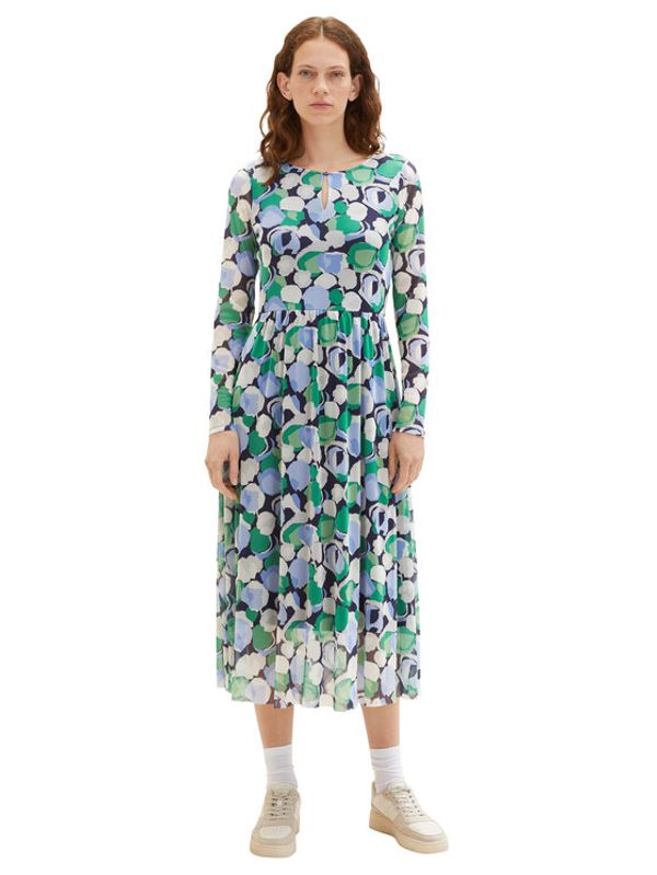 Tom Tailor Tom Tailor Рокля 1035233 Зелен