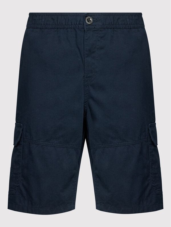 Tom Tailor Tom Tailor Шорти от плат 1031446 Тъмносин Regular Fit