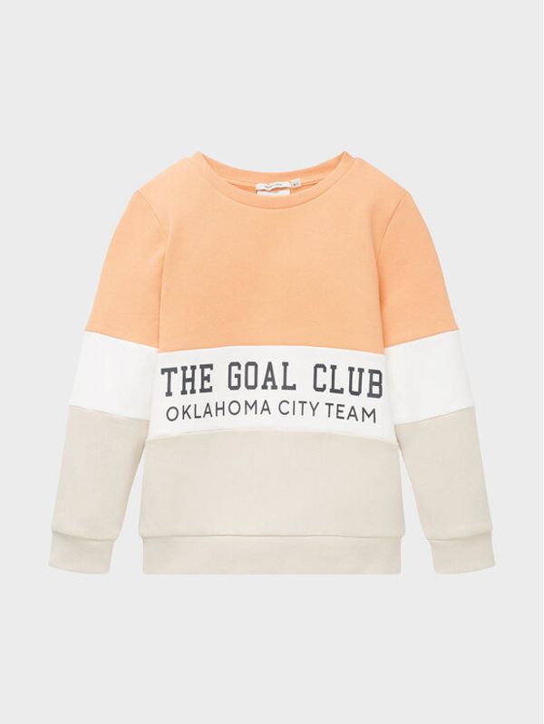 Tom Tailor Tom Tailor Суитшърт 1032891 Оранжев Relaxed Fit