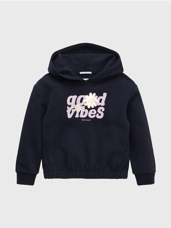 Tom Tailor Tom Tailor Суитшърт 1033218 Тъмносин Regular Fit