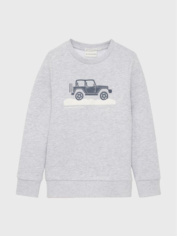 Tom Tailor Tom Tailor Суитшърт 1033840 Сив Regular Fit