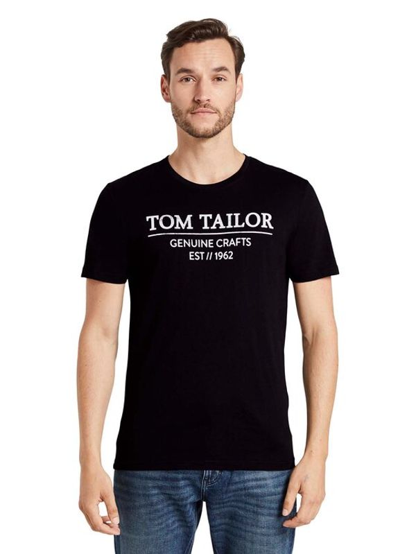 Tom Tailor Tom Tailor Тишърт 1021229 Черен