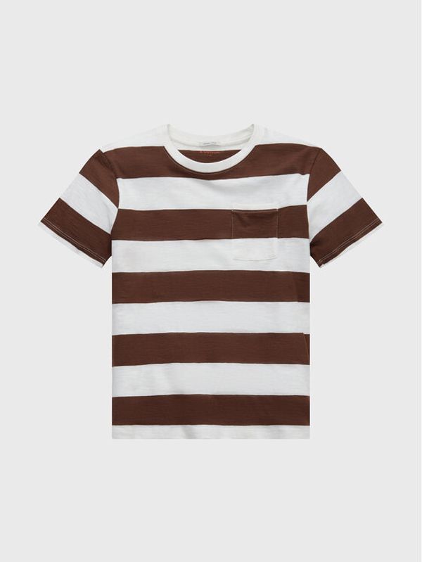 Tom Tailor Tom Tailor Тишърт 1033153 Кафяв Regular Fit