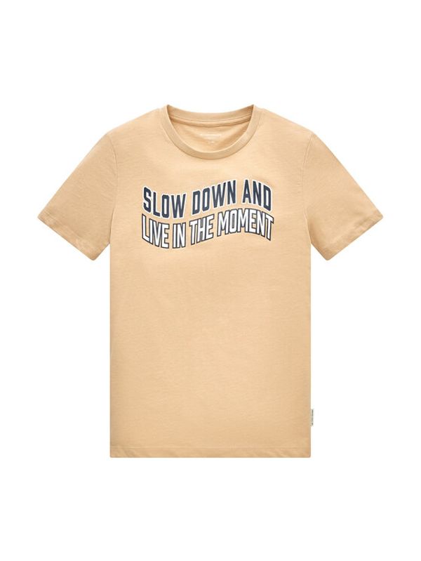 Tom Tailor Tom Tailor Тишърт 1034953 Бежов