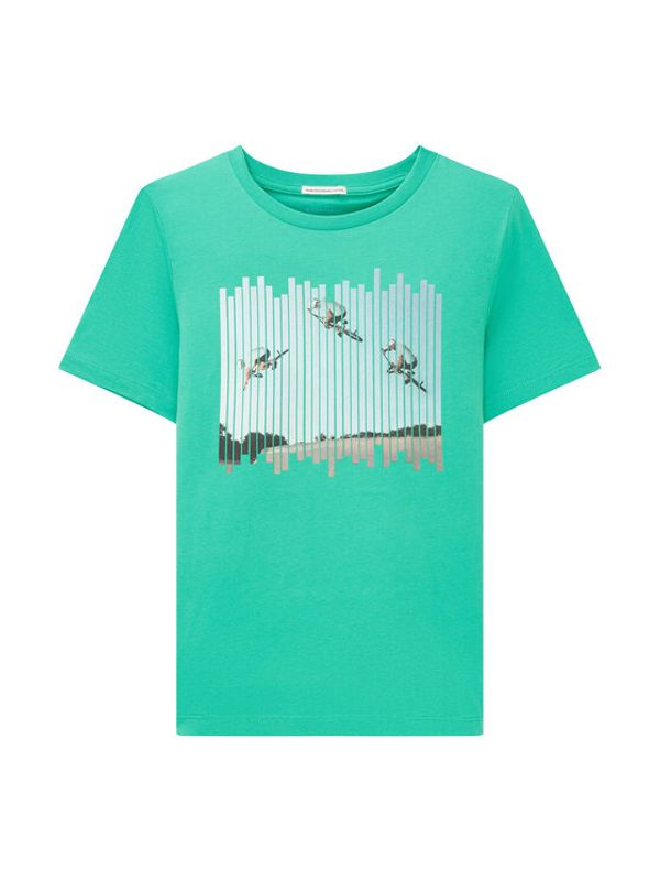 Tom Tailor Tom Tailor Тишърт 1034958 Зелен