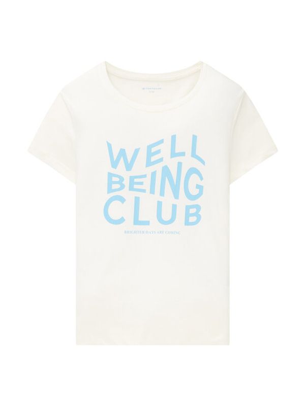 Tom Tailor Tom Tailor Тишърт 1035117 Бял