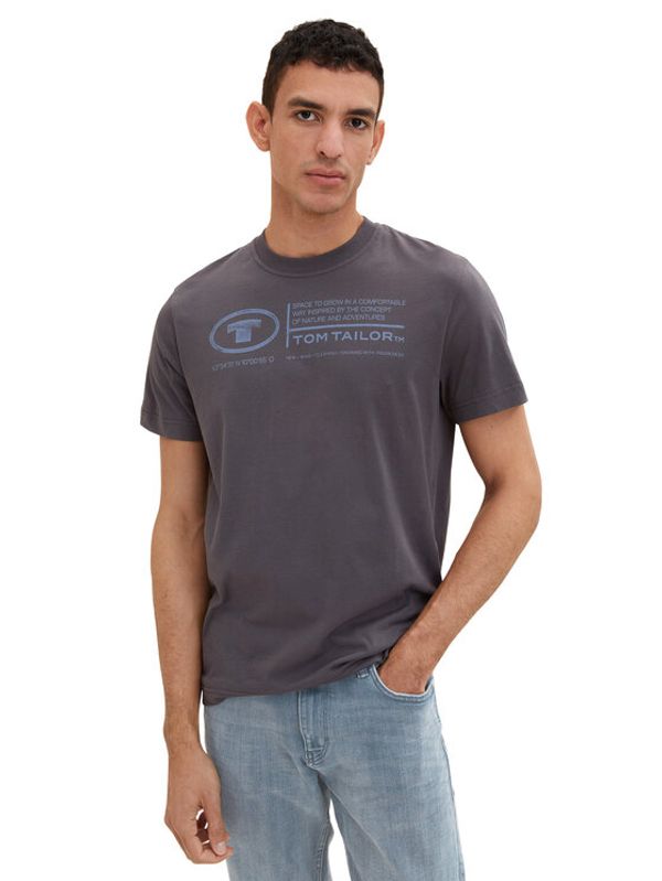 Tom Tailor Tom Tailor Тишърт 1035611 Сив