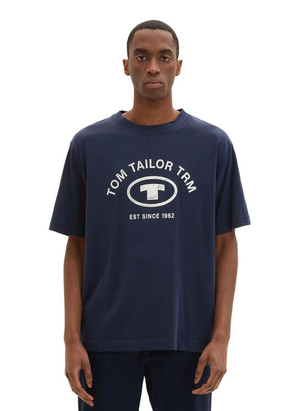 Tom Tailor Tom Tailor Тишърт 1035618 Тъмносин Regular Fit