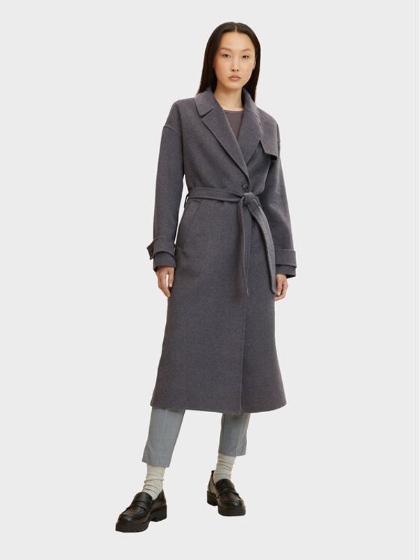 Tom Tailor Tom Tailor Вълнено палто 1032464 Сив Regular Fit