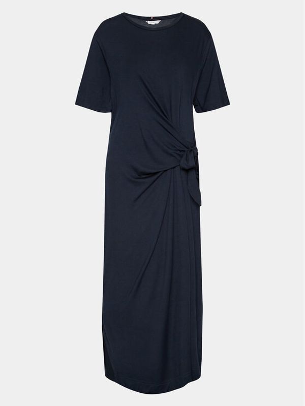 Tommy Hilfiger Curve Tommy Hilfiger Curve Ежедневна рокля WW0WW39265 Тъмносин Regular Fit