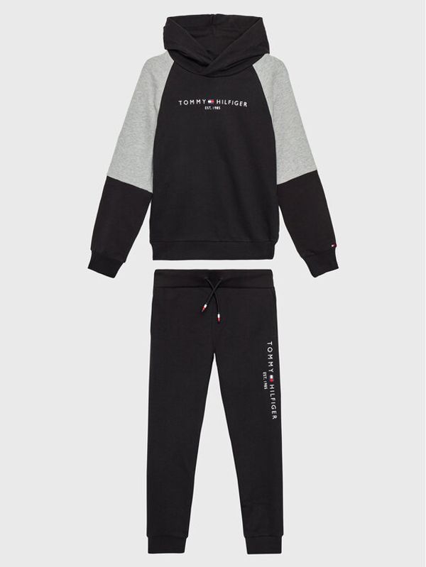 Tommy Hilfiger Tommy Hilfiger Анцуг KB0KB07649 D Черен Regular Fit