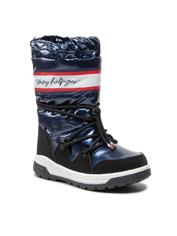 Tommy Hilfiger Tommy Hilfiger Апрески Snow Boot T3A6-32436-1485 M Тъмносин