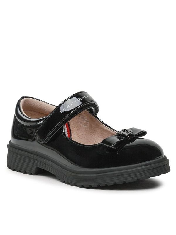 Tommy Hilfiger Tommy Hilfiger Балеринки T3A3-33019-0774 M Черен