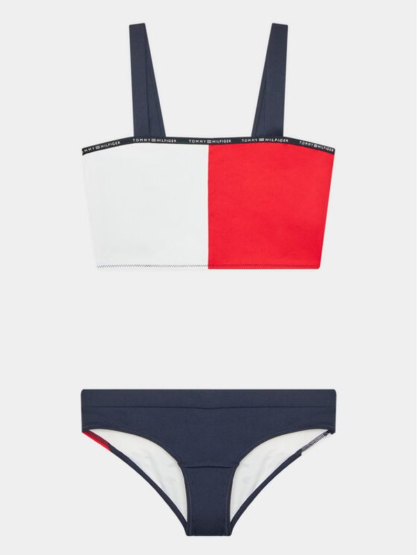 Tommy Hilfiger Tommy Hilfiger Бански костюм Bralette Set UG0UG00563 Тъмносин