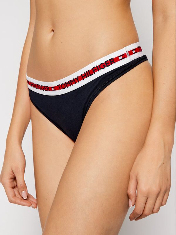 Tommy Hilfiger Tommy Hilfiger Бикини тип прашка UW0UW02458 Тъмносин