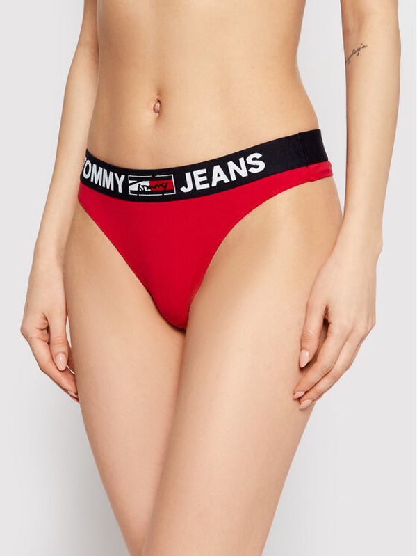 Tommy Hilfiger Tommy Hilfiger Бикини тип прашка UW0UW02823 Червен