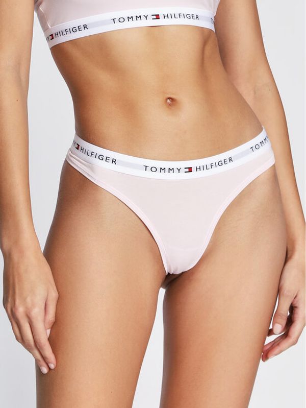 Tommy Hilfiger Tommy Hilfiger Бикини тип прашка UW0UW03835 Розов