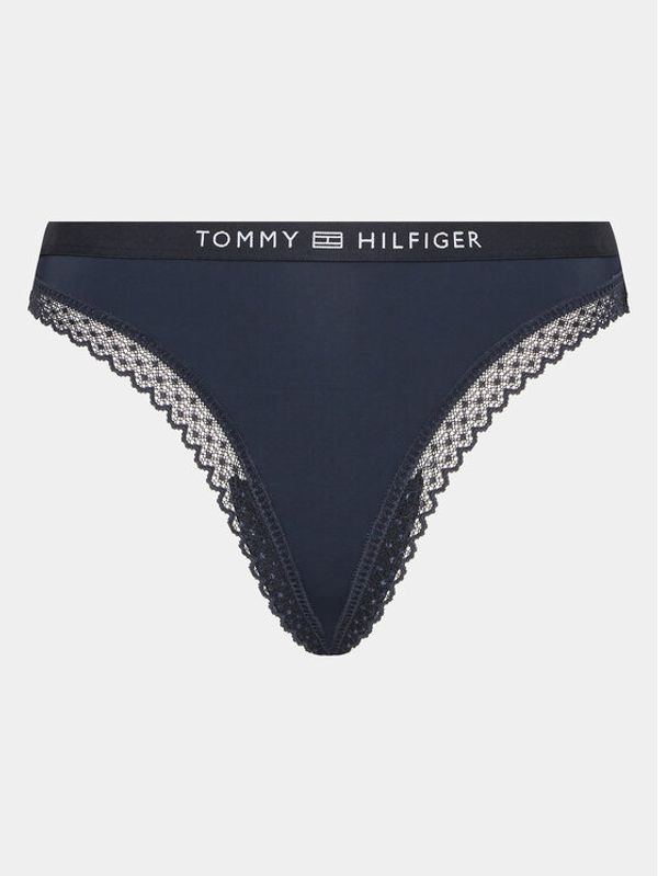Tommy Hilfiger Tommy Hilfiger Бикини тип прашка UW0UW04184 Тъмносин