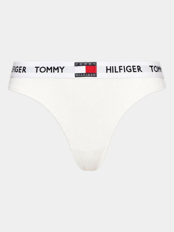 Tommy Hilfiger Tommy Hilfiger Бикини тип прашка UW0UW04216 Бял