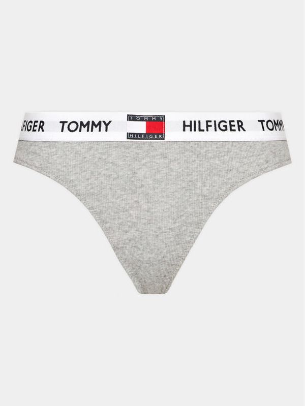 Tommy Hilfiger Tommy Hilfiger Бикини тип прашка UW0UW04216 Сив