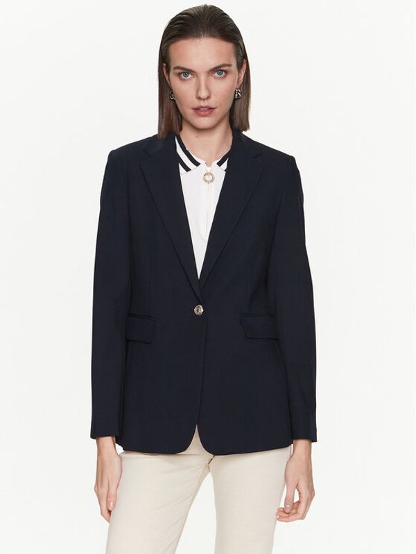 Tommy Hilfiger Tommy Hilfiger Блейзър WW0WW37780 Тъмносин Regular Fit