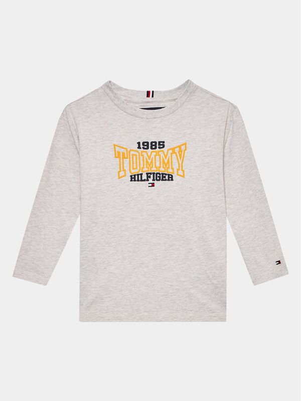 Tommy Hilfiger Tommy Hilfiger Блуза 1985 Varsity KB0KB08429 D Сив Regular Fit