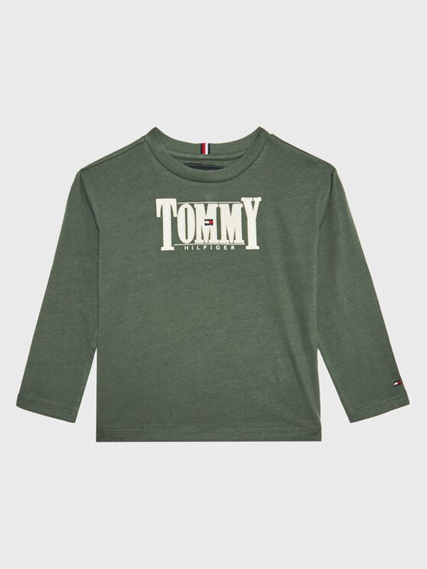 Tommy Hilfiger Tommy Hilfiger Блуза Cord Aplique KB0KB07791 M Зелен Regular Fit