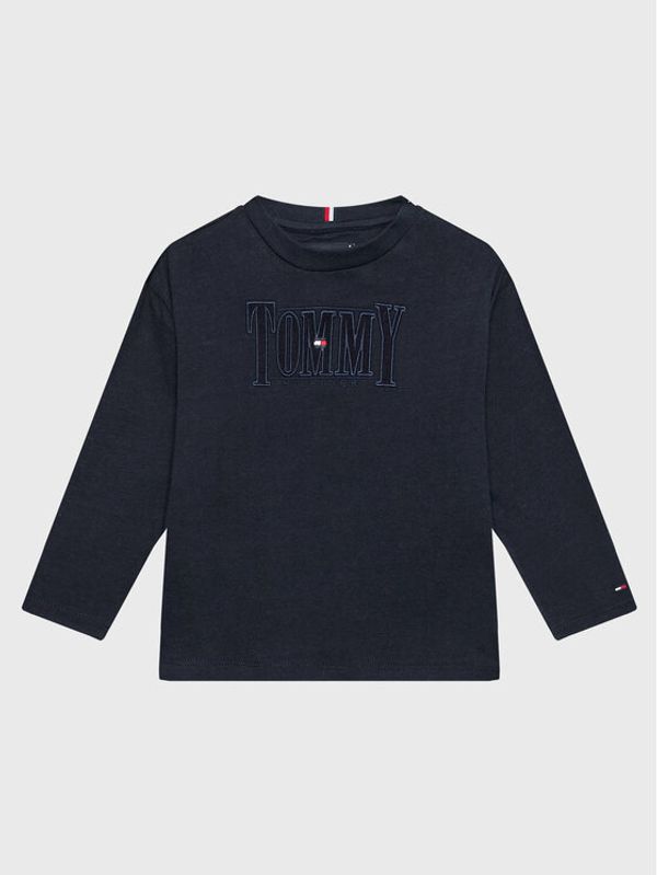 Tommy Hilfiger Tommy Hilfiger Блуза Cord Applique KB0KB07791 M Тъмносин Regular Fit