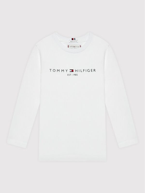 Tommy Hilfiger Tommy Hilfiger Блуза Essential KS0KS00202 M Бял Regular Fit