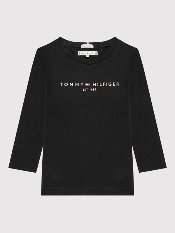 Tommy Hilfiger Tommy Hilfiger Блуза Essential KS0KS00202 M Черен Regular Fit
