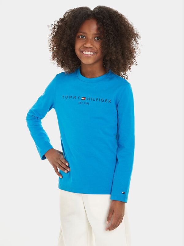 Tommy Hilfiger Tommy Hilfiger Блуза Essential KS0KS00202 M Син Regular Fit