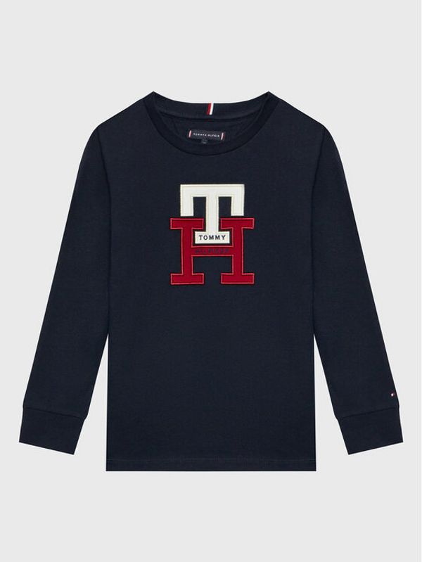 Tommy Hilfiger Tommy Hilfiger Блуза KB0KB07801 D Тъмносин Regular Fit