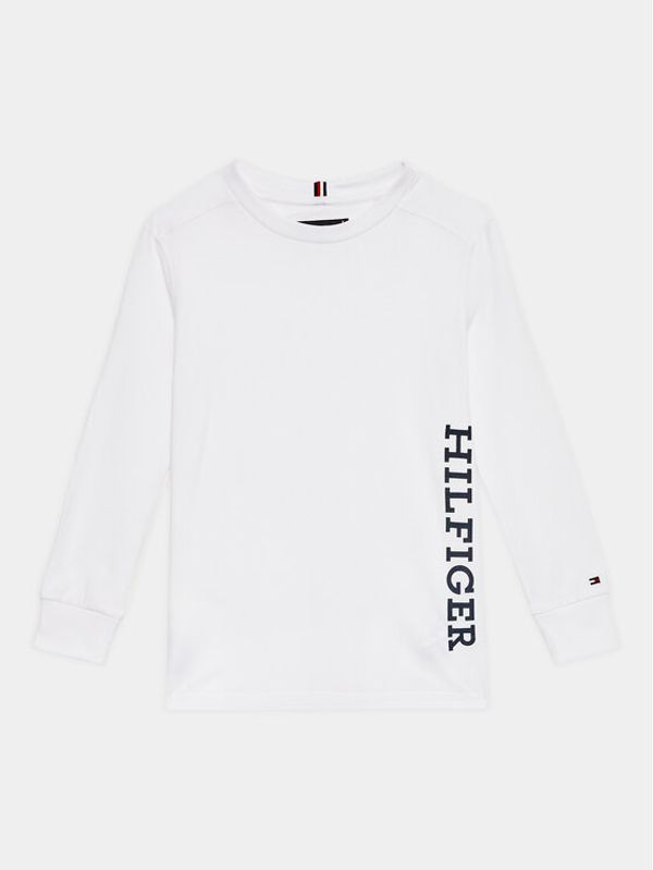 Tommy Hilfiger Tommy Hilfiger Блуза KB0KB08327 M Бял Regular Fit