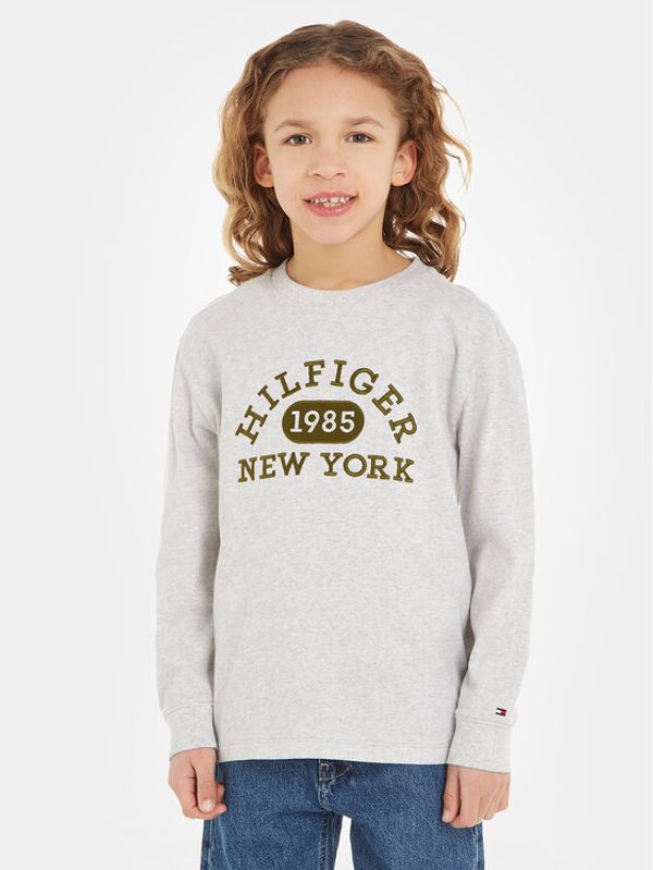 Tommy Hilfiger Tommy Hilfiger Блуза KB0KB08549 M Сив Regular Fit