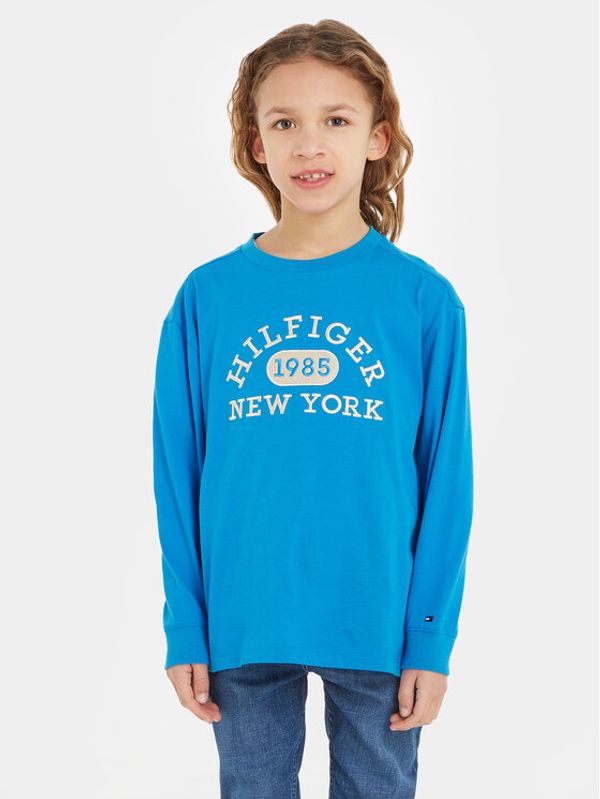 Tommy Hilfiger Tommy Hilfiger Блуза KB0KB08549 S Син Regular Fit