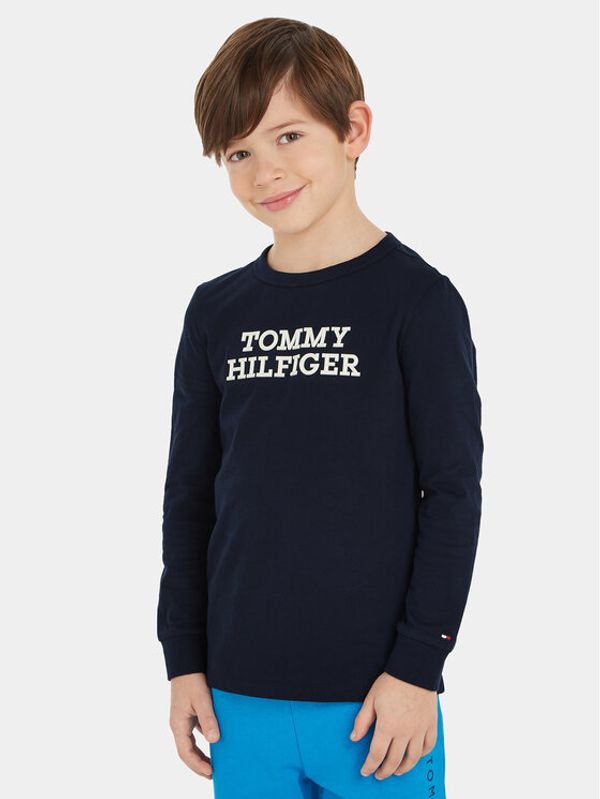Tommy Hilfiger Tommy Hilfiger Блуза KB0KB08554 M Тъмносин Regular Fit
