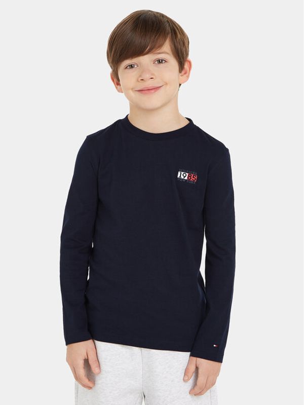 Tommy Hilfiger Tommy Hilfiger Блуза KB0KB08627 M Тъмносин Regular Fit