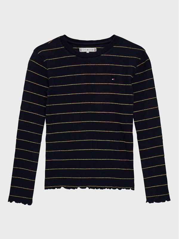 Tommy Hilfiger Tommy Hilfiger Блуза KG0KG07049 D Тъмносин Regular Fit