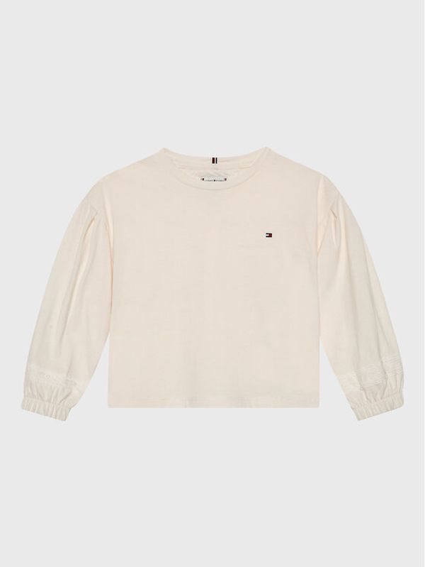 Tommy Hilfiger Tommy Hilfiger Блуза KG0KG07051 D Бежов Regular Fit